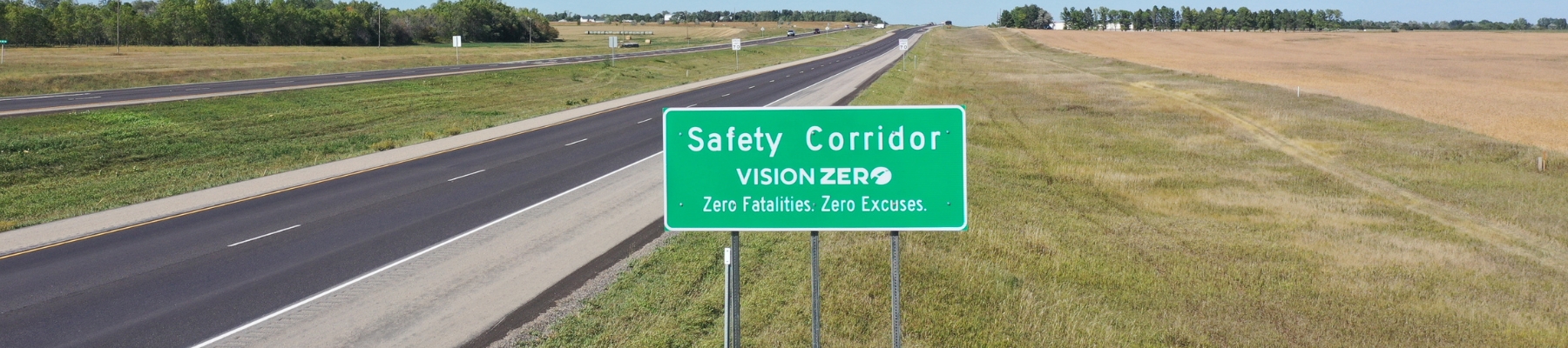 Safety Corridor sign